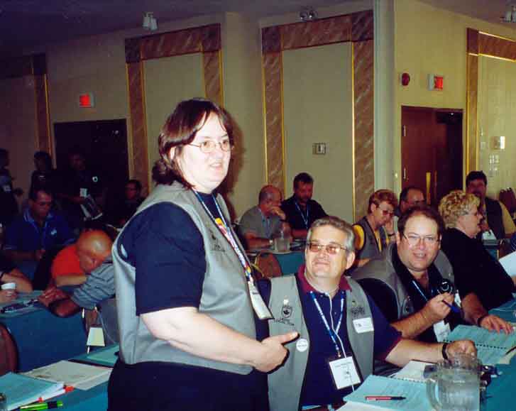 MB/SK Delegates - UNDE Triennial Convention 2002